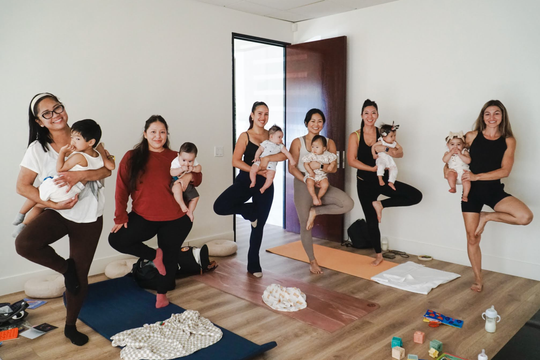 Mommy & Me Gentle Yoga: Breath, Bond, and Balance