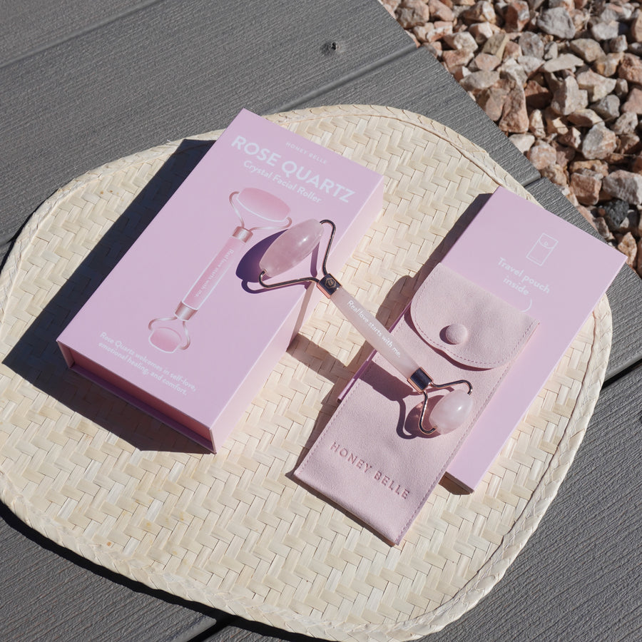 Rose Quartz Facial Roller