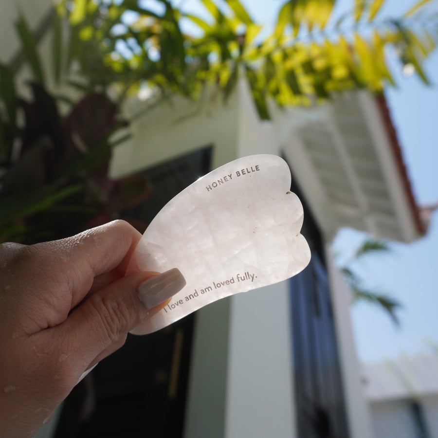 Rose Quartz Gua Sha