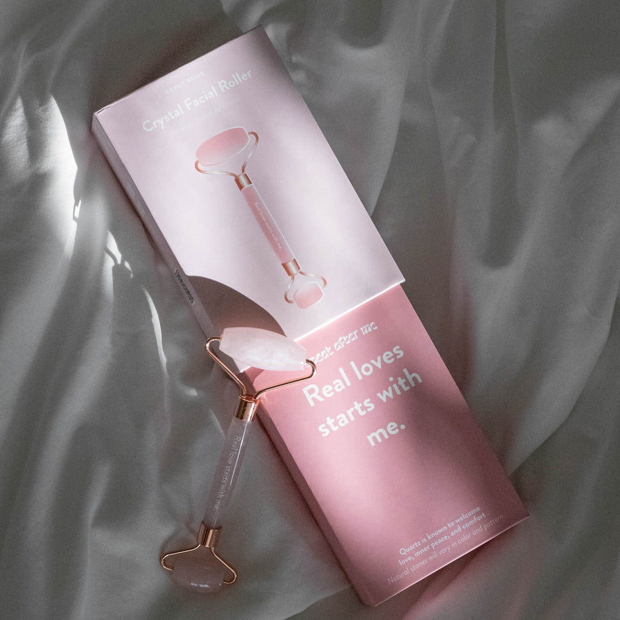 Rose Quartz Facial Roller