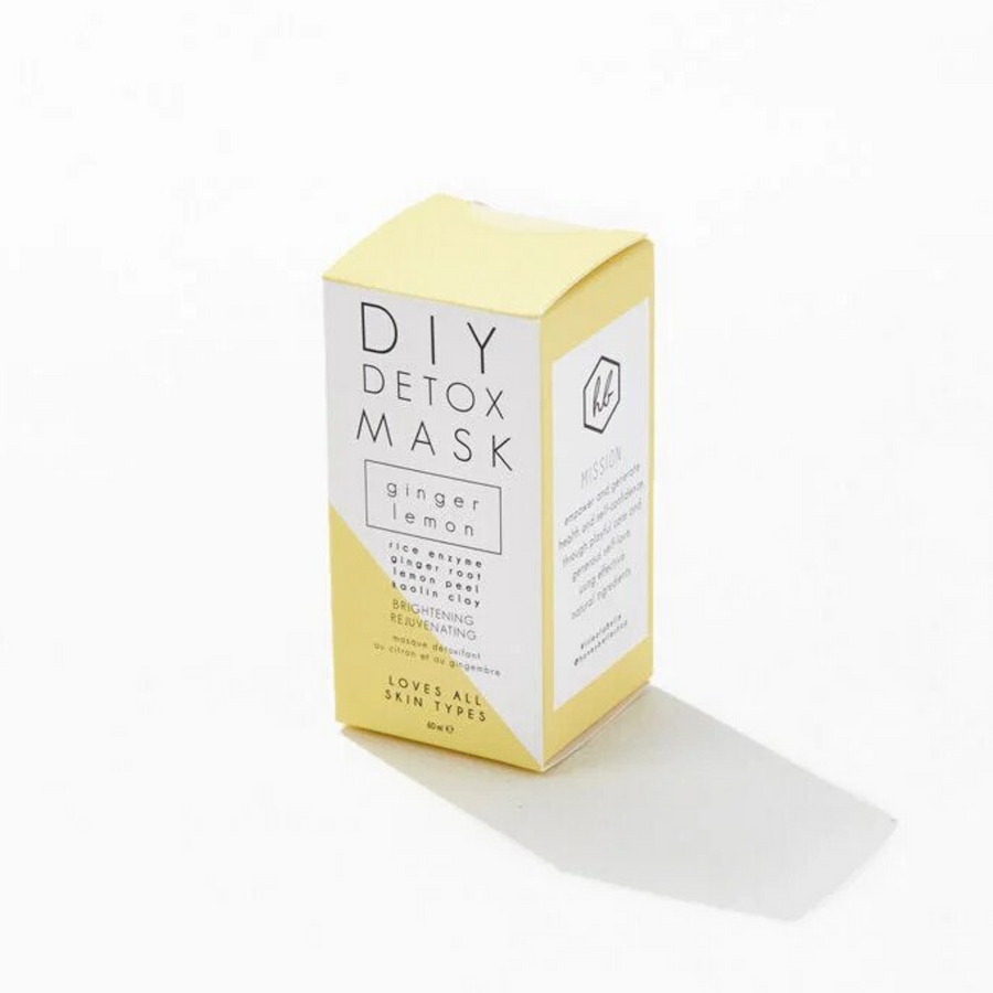 Ginger Lemon DIY Detox Mask