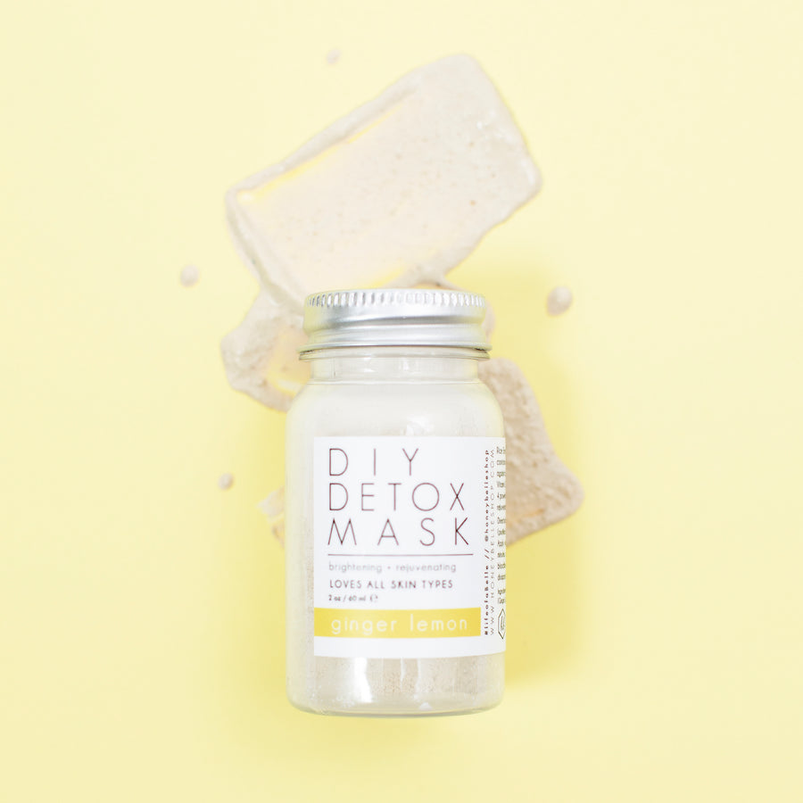 Ginger Lemon DIY Detox Mask