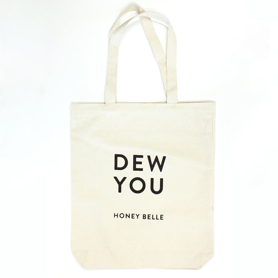 Dew You Organic Canvas Tote